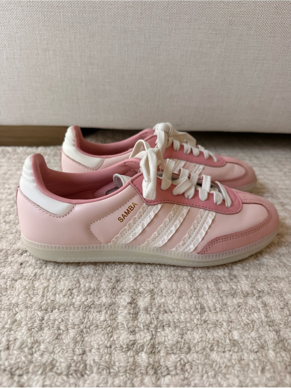 Womens adidas Samba OG Athletic Shoe - Wonder Quartz / Off White / Wonder Mauve